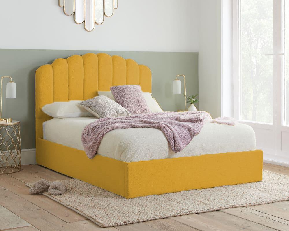 Teddy Fleece Ottoman Bed UK - Klarna 0% APR & Handmade - Furniture Home